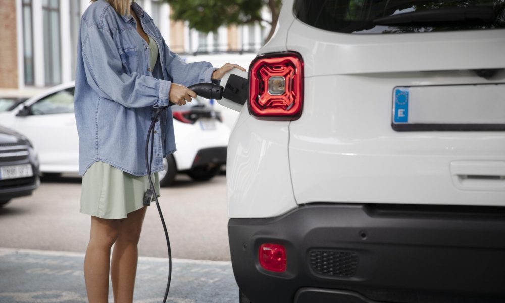 close-up-electric-car-charging close-up-electric-car-charging